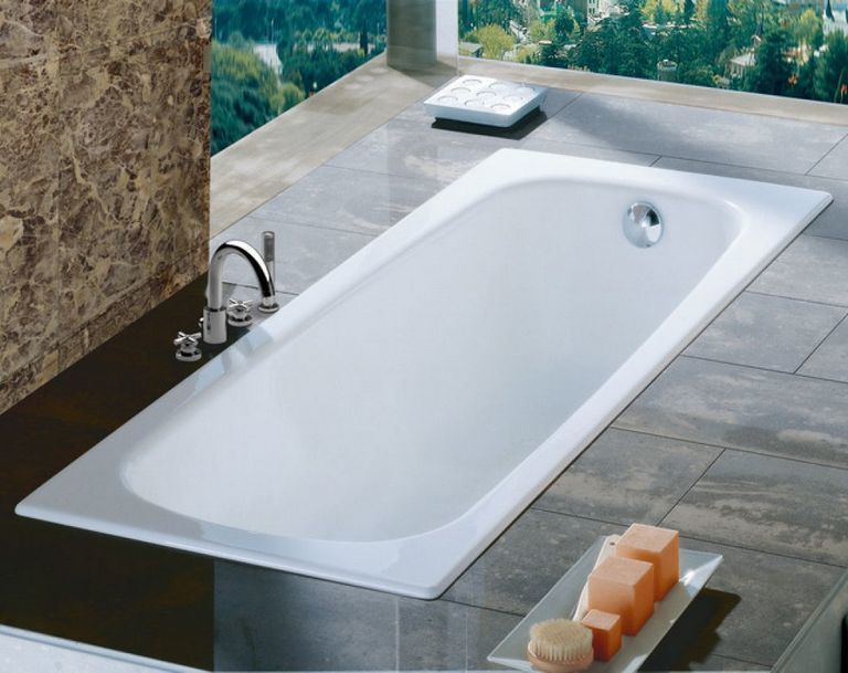 Чугунная ванна Roca Continental 160x70 см 21291200R с антисользящим покрытием