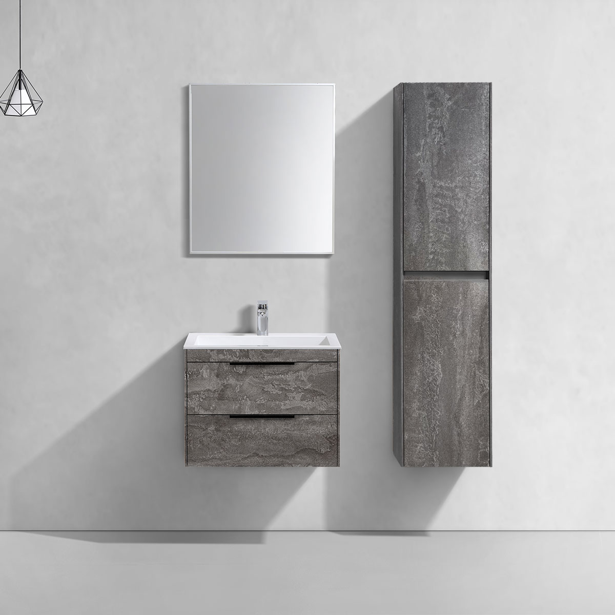 Мебель для ванной Vincea Chiara 2D 60 см G.Stone