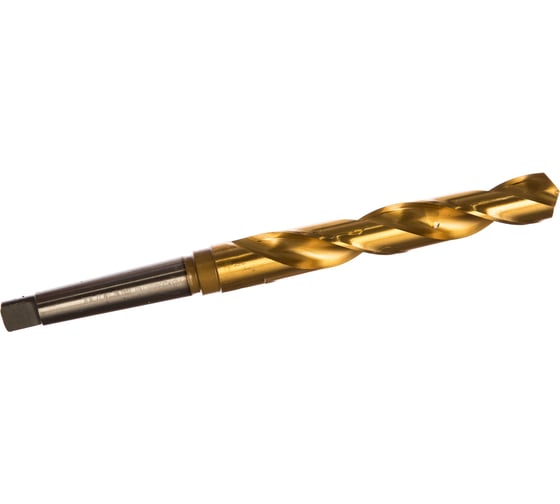 Сверло по металлу Профоснастка 22 мм КМ2 HSS M2 TIN/118 DIN 345, 1 шт., №2120 30205120