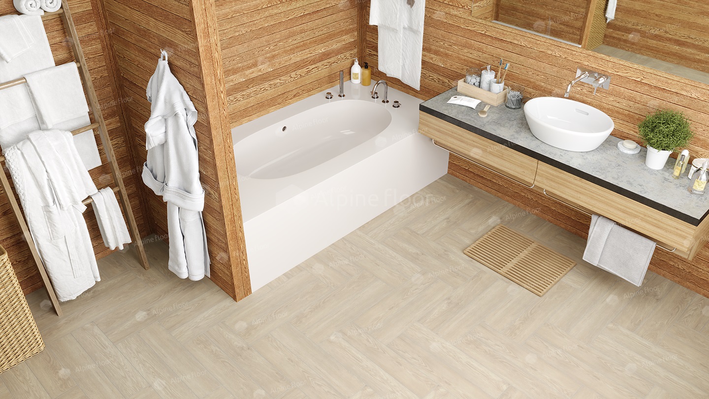 SPC ламинат Alpine Floor Parquet Light Дуб Адара 600x125x4 мм, ECO 13-14A