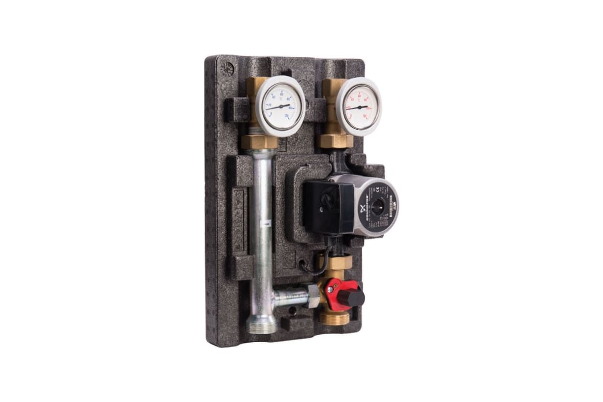 Насосно-смесительный модуль Huch EnTec ECO MK DN25 с насосом Grundfos UPS 25-60 101.25.025.01 GF