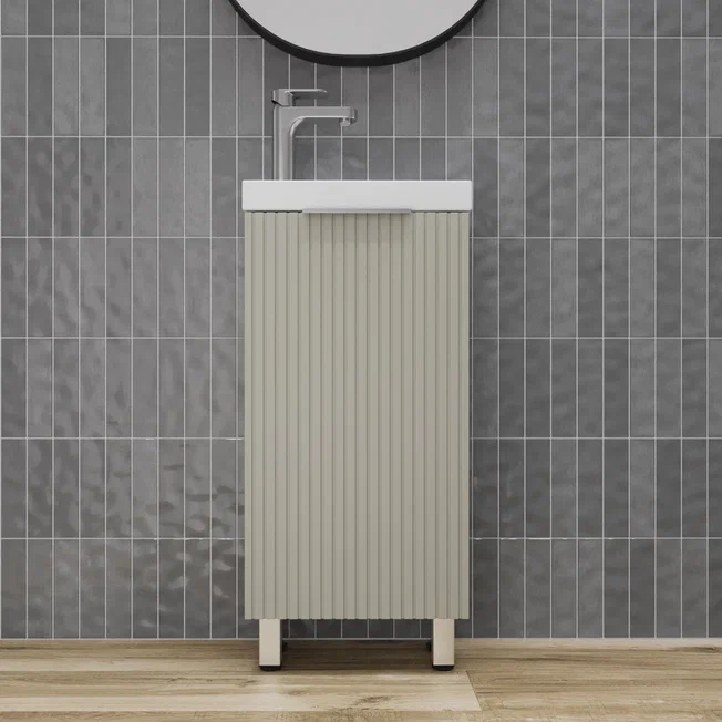 Тумба с раковиной Style Line Соло 40 см напольная