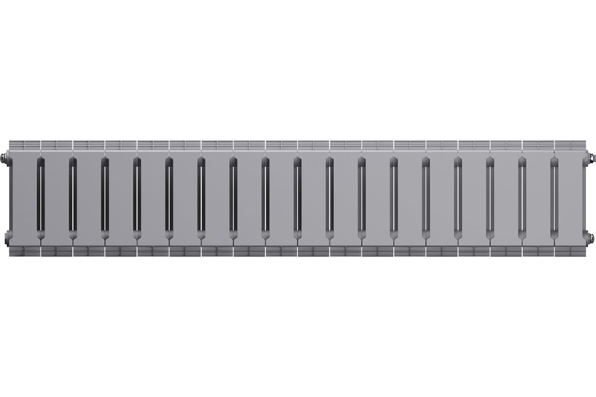 Радиатор Royal Thermo PianoForte 200 /Silver Satin - 18 секц. НС-1346027