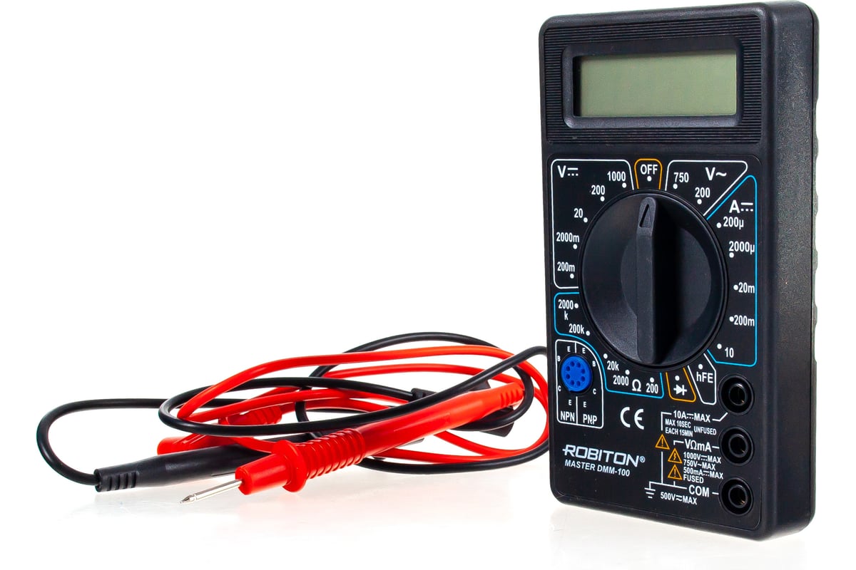 Мультиметр Robiton MASTER DMM-100 BL1 13353