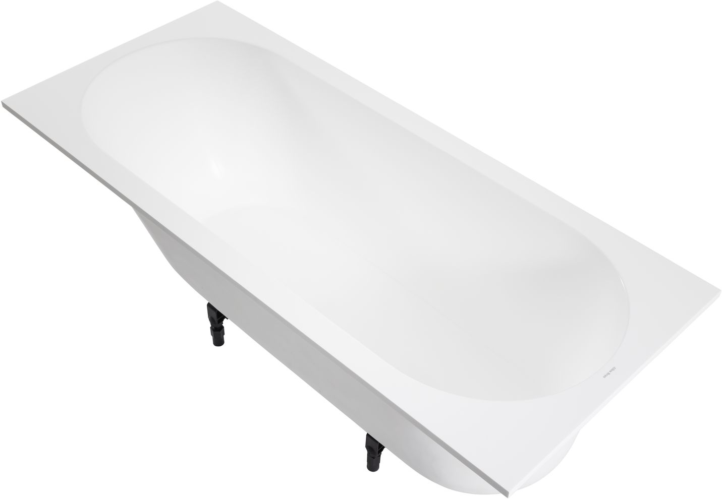 Ванна из искусственного камня Allen Brau Evo Oberon 170x75 белый матовый 2.3EV02.20