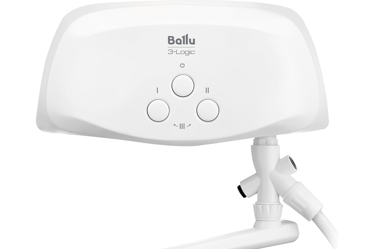 Проточный водонагреватель Ballu 3-Logic TS (5,5 kW) - кран+душ НС-1588893
