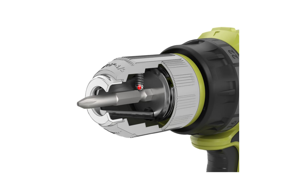 Бесщеточная аккумуляторная дрель-шуруповерт Ryobi ONE+ R18DD7-252S 5133004534