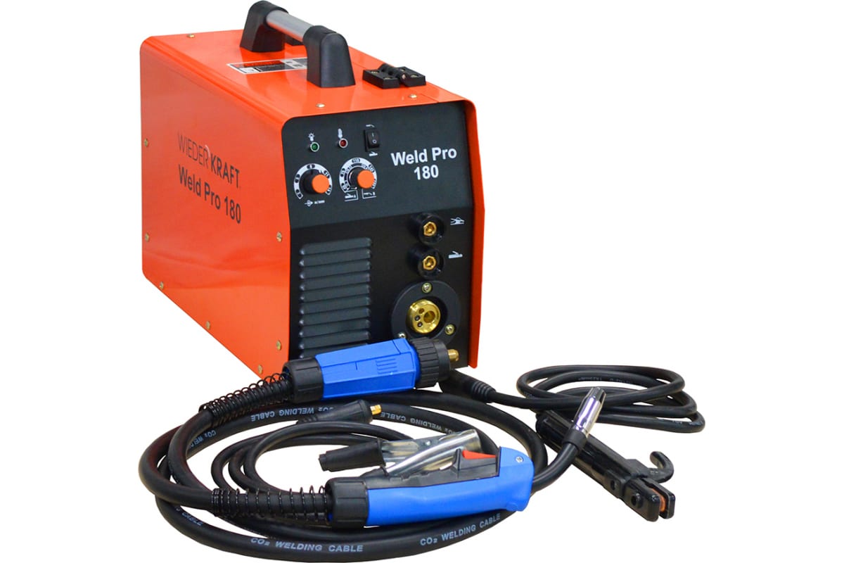 Универсальный сварочный инверторный аппарат Wiederkraft Weld Pro 180