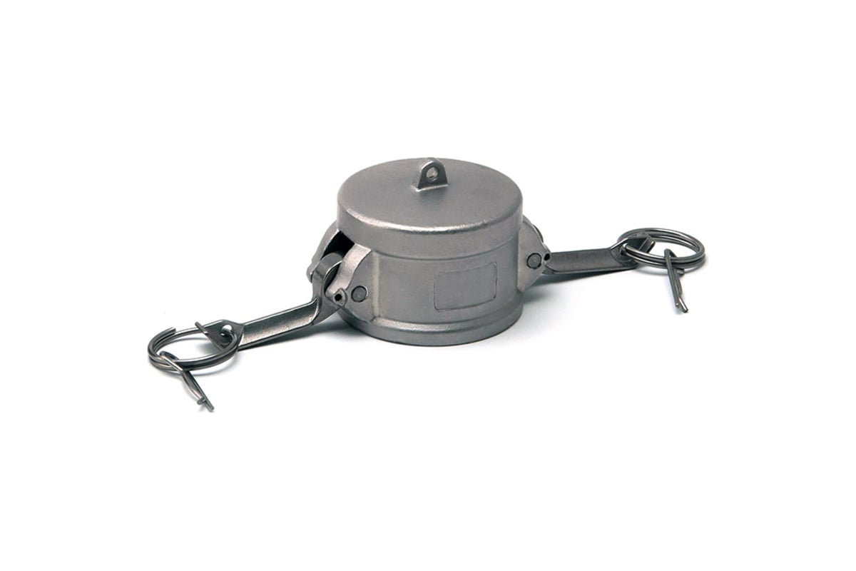 Нержавеющий камлок TITAN LOCK тип DC, заглушка для ниппеля 4", AISI316 TL400DCSS316