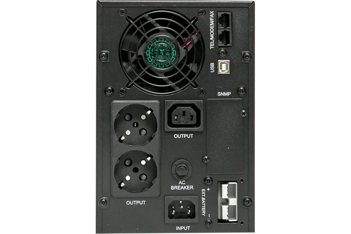 Линейно-интерактивный источник бесперебойного питания EKF E-Power PSW 600 500 ВА PROxima напольный, без АКБ, с усиленным зарядным устройством PSW-605-T
