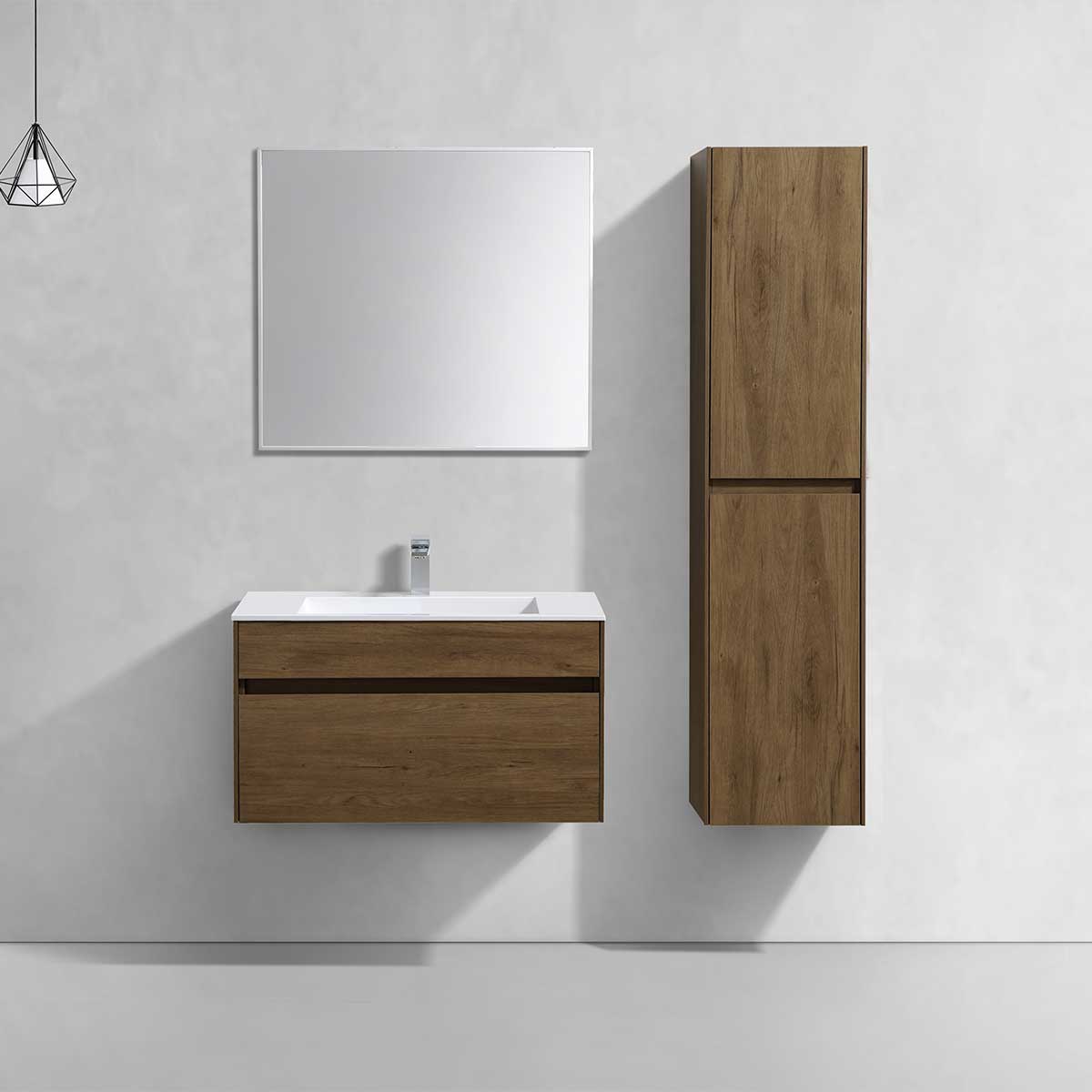 Мебель для ванной Vincea Chiara new 80 см T.Oak