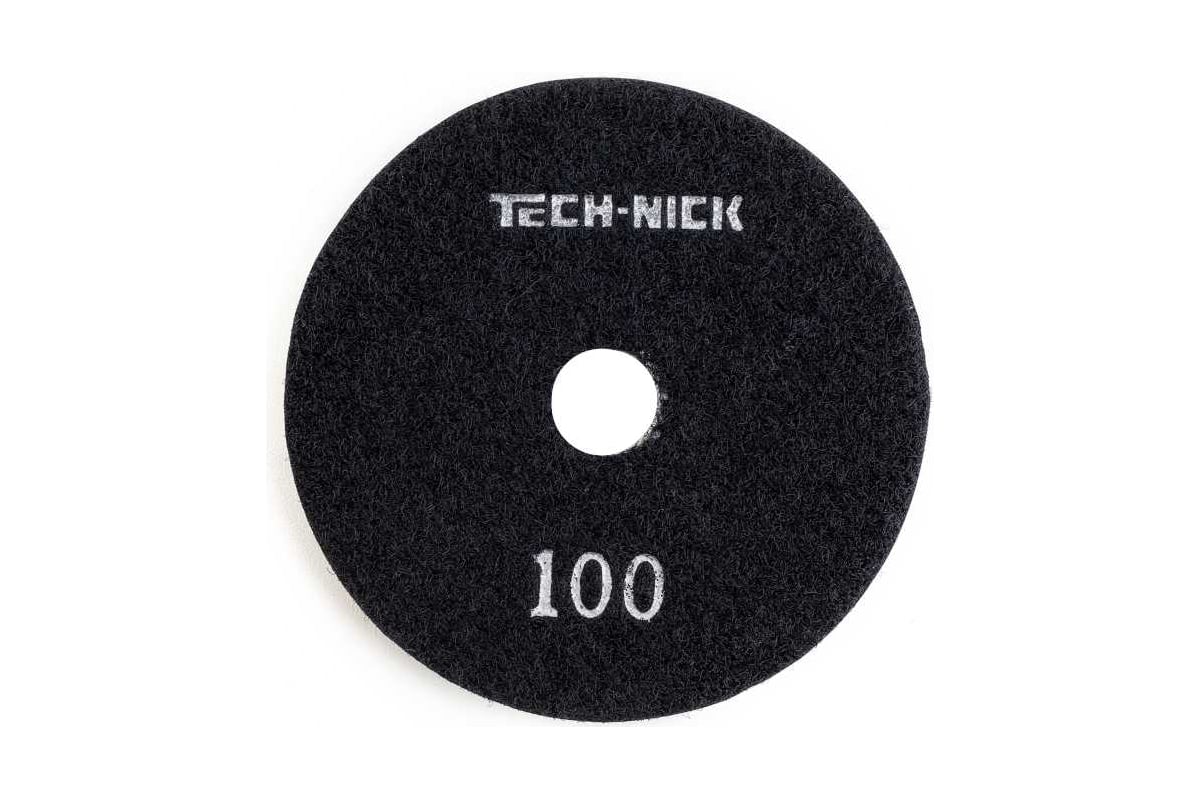 Алмазный гибкий шлифовальный круг SPIRAL № 100 100x5.0 мм, гранит/мрамор TECH-NICK 128.120.8172
