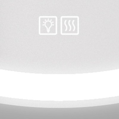 Зеркало BelBagno SPC-RNG-900-LED-TCH-WARM 90x90 см антипар