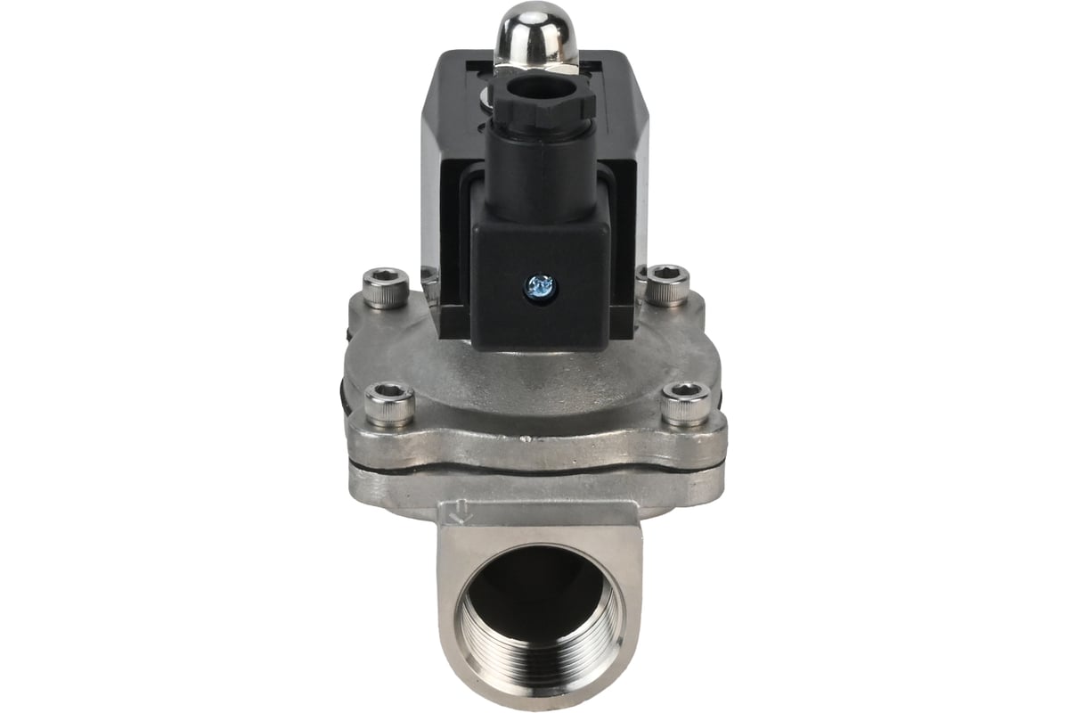 Электромагнитный клапан DN.ru VS2W-301V-NC Ду10 Ру10 3/8 НЗ VITON 24В DC D130-03375
