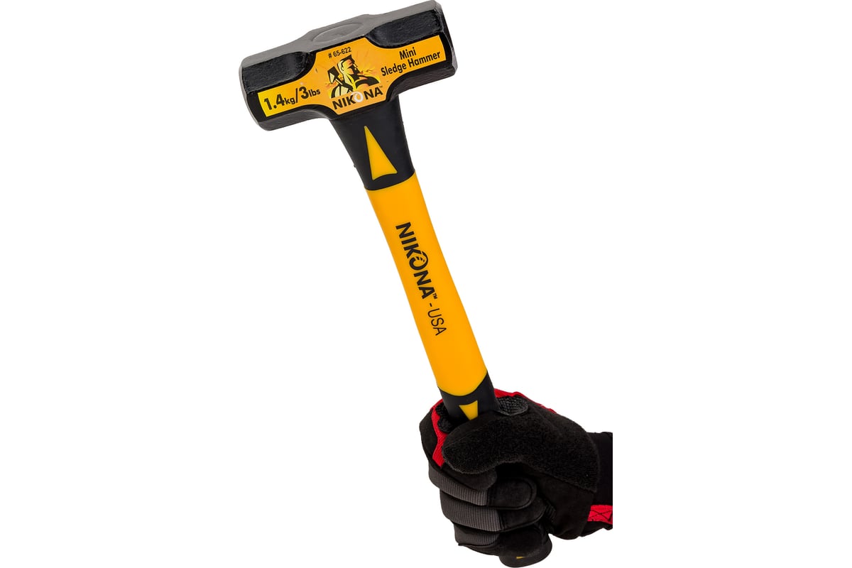 Кувалда NIKONA Roughneck фибровая ручка, 16", 3lb 65-622