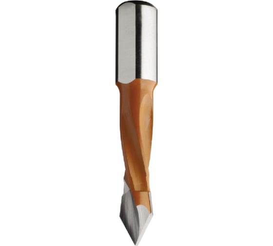 Сверло HW для присадочного станка (5x30x57.5 мм; Z 2; S 10x20 мм; RH) CMT 374.050.11