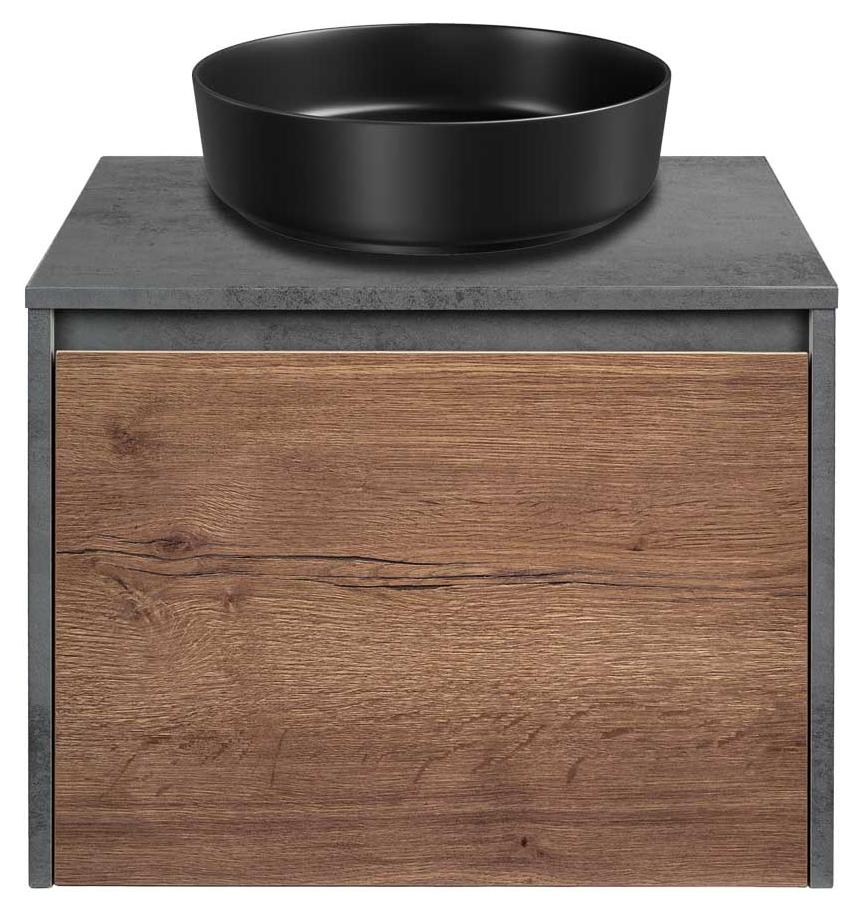 Тумба со столешницей Vincea Mesa 60 см T.Oak + Beton