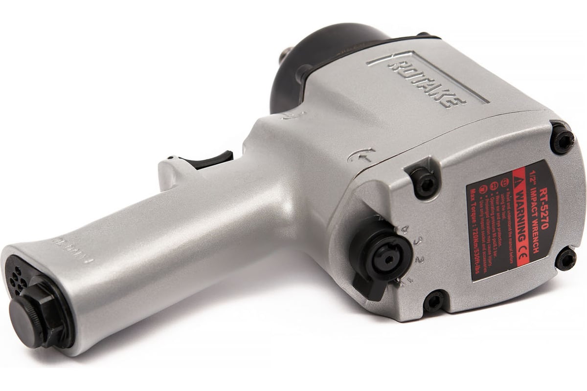 Пневматический гайковерт Rossvik 1/2", 720 Hм, с набором головок RT-5270K