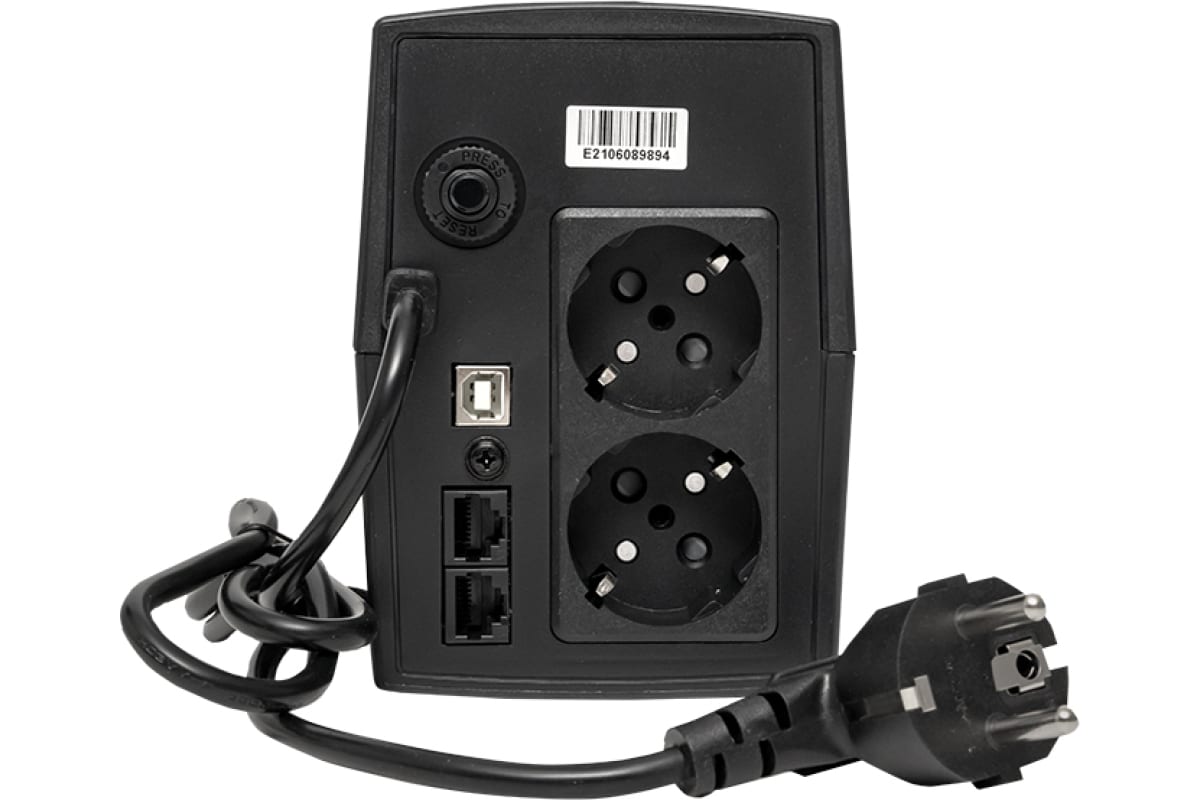 Линейно-интерактивный источник бесперебойного питания EKF E-Power SSW 200 800 ВА c выходными розетками IEC C13 SSW-280-I
