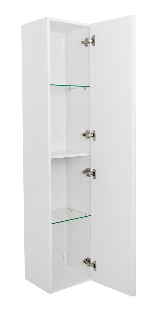 Шкаф пенал BelBagno Kraft 33 см эмаль, Темно-серый матовый KRAFT-1600-1A-SC-GSO