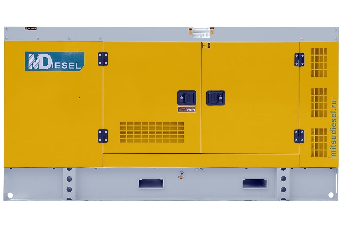 Резервный дизельный генератор MDiesel МД АД-100С-Т400-1РКМ29 в шумозащитном кожухе 040480