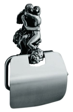Держатель туалетной бумаги Art&Max Romantic AM-B-0819-T серебро