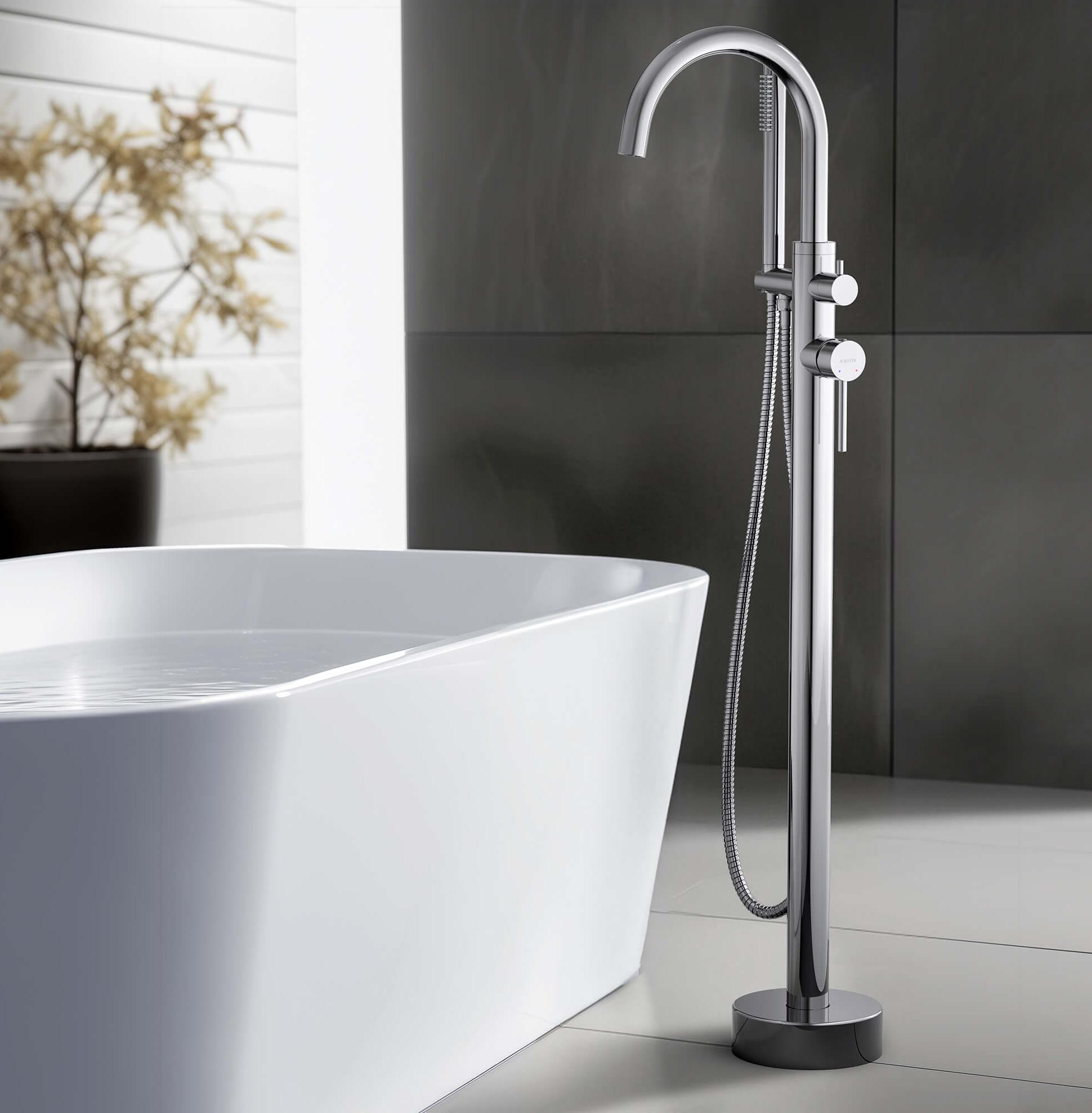 Напольный смеситель Aquatek Европа AQ1345CR хром