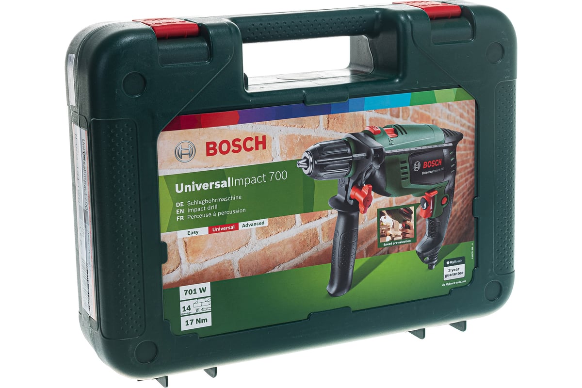 Ударная дрель Bosch UniversalImpact 700 0.603.131.020