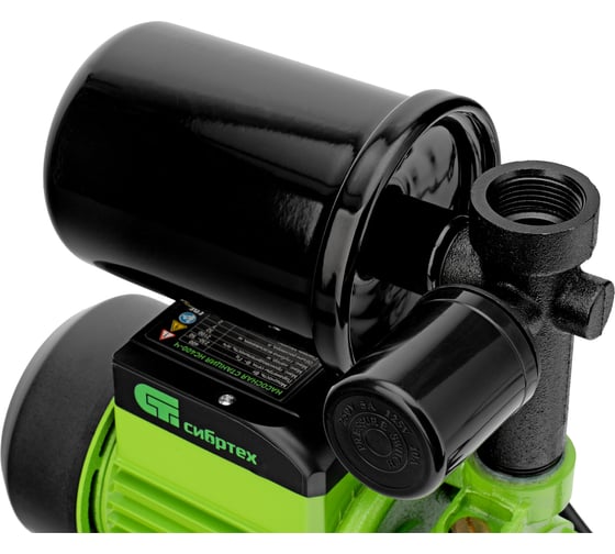 Насосная станция Сибртех нс400-ч, 400 Вт, напор 32 м, 2100 л/ч, ресивер 2 л 97246