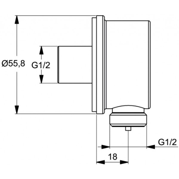 Душевой набор Ideal Standard Ceraflex BC447AA 4 в 1