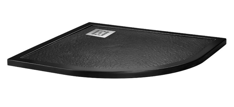 Поддон для душа BelBagno TRAY-MR-UNO-R-90-550-35-NERO-CR 90x90 черный