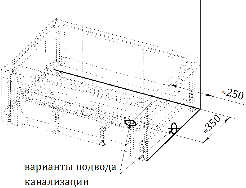 Поддон для душа Радомир Верчелли 1-11-0-2-0-013 119x81 R