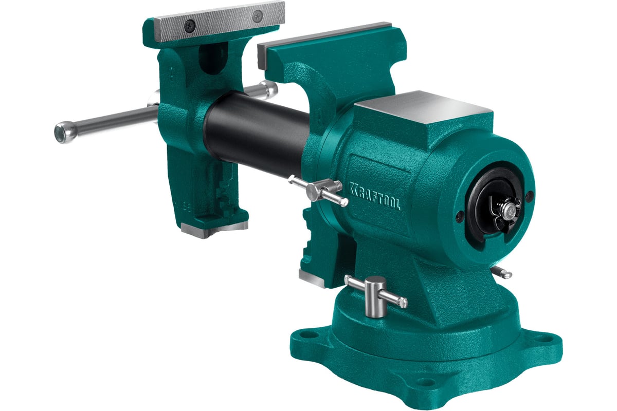 Чугунные слесарные тиски Kraftool 3D Multi-Purpose 125 мм 32706-125