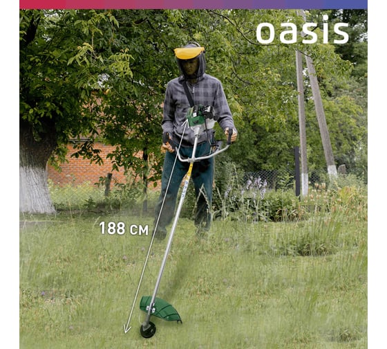 Бензиновая мотокоса Oasis TB-1500P (С)