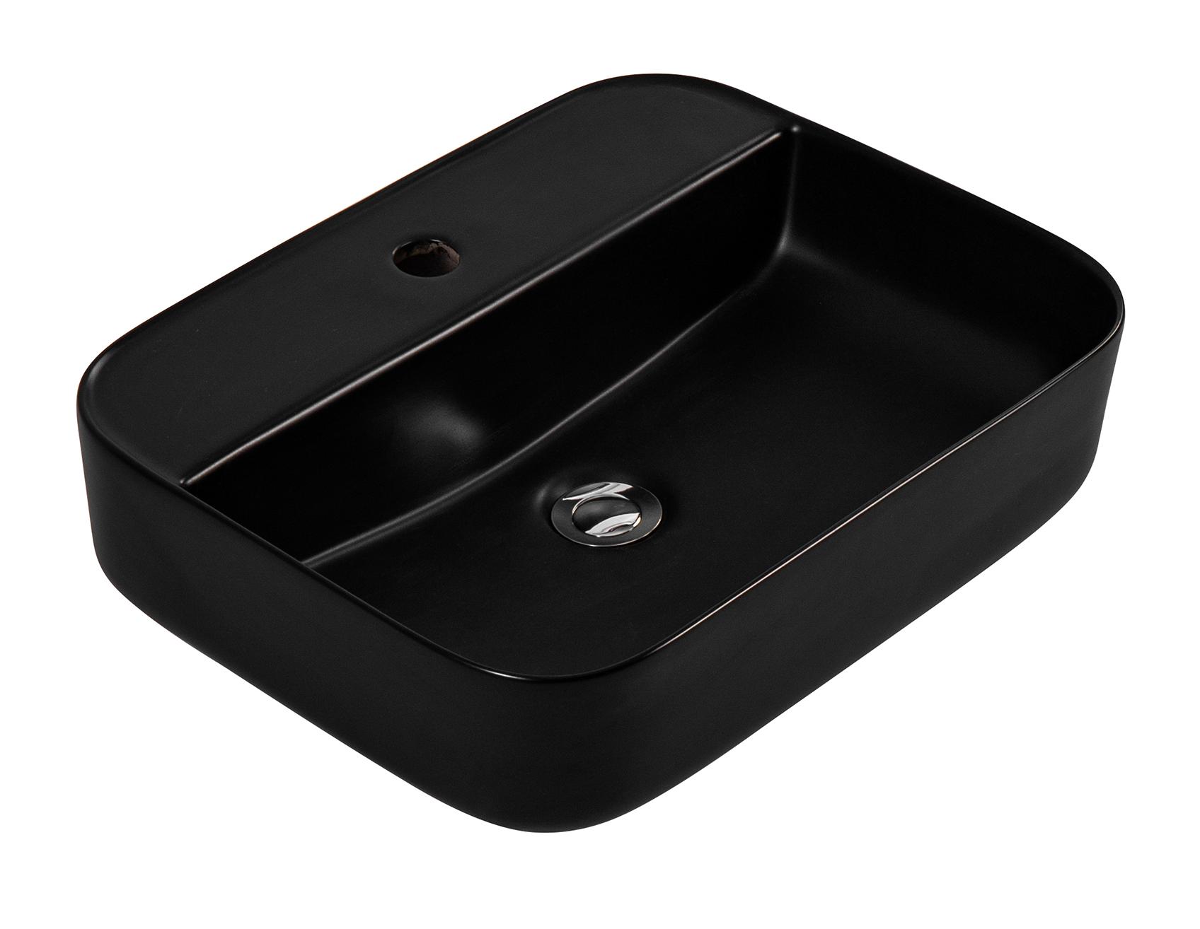 Раковина Aquatek Вега AQ5506-MB 50 см черный матовый