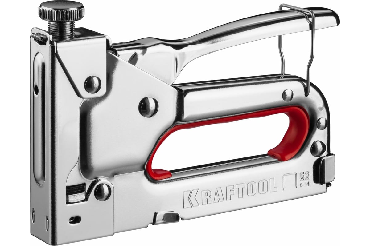 Скобозабивной пистолет Kraftool Expert-53 тип 53 (6-14мм), стальной 3187