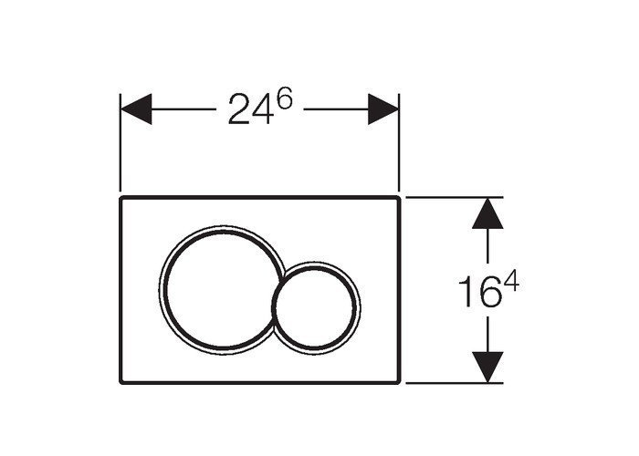 Кнопка смыва Geberit Sigma 01 115.770.DT.5