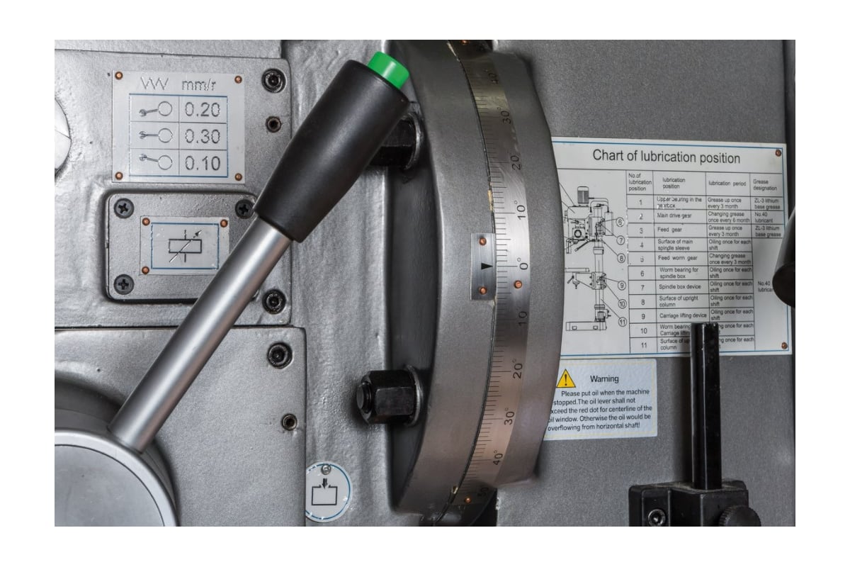 Редукторный сверлильный станок JET GHD-35PFV 380 В 50000966T