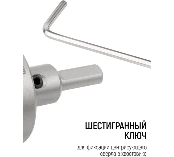 Коронка кольцевая с карбидными вставками Профи 50 мм FIT IT 36850