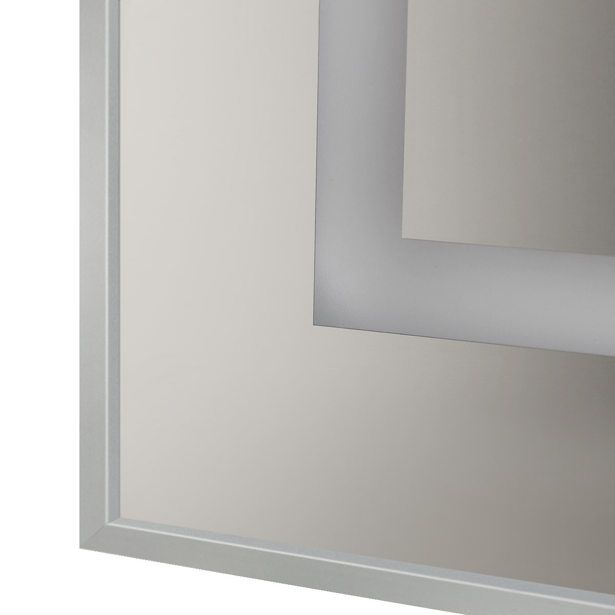 Зеркало BelBagno SPC-KRAFT-800-800-SENS-AL 80x80 см сенсорный выключатель, сатин