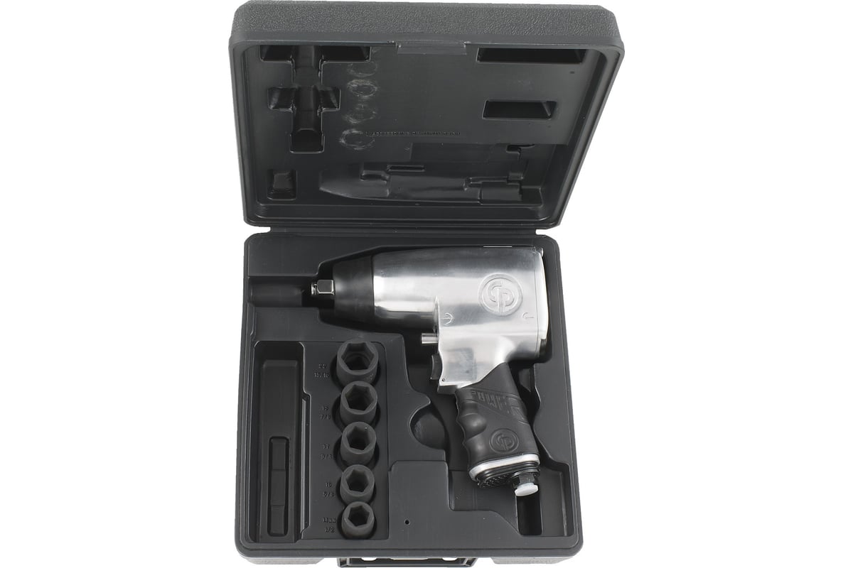 Пневматический ударный гайковерт Chicago Pneumatic CP734H Kit Metric 1/2" T025164
