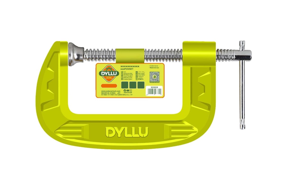 G-образная струбцина DYLLU 100мм DTCP1104