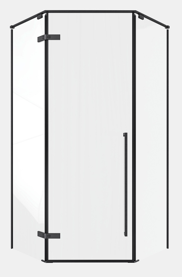 Душевой уголок Timo TTSSP-100/03C-8 100x100 прозрачный, черный