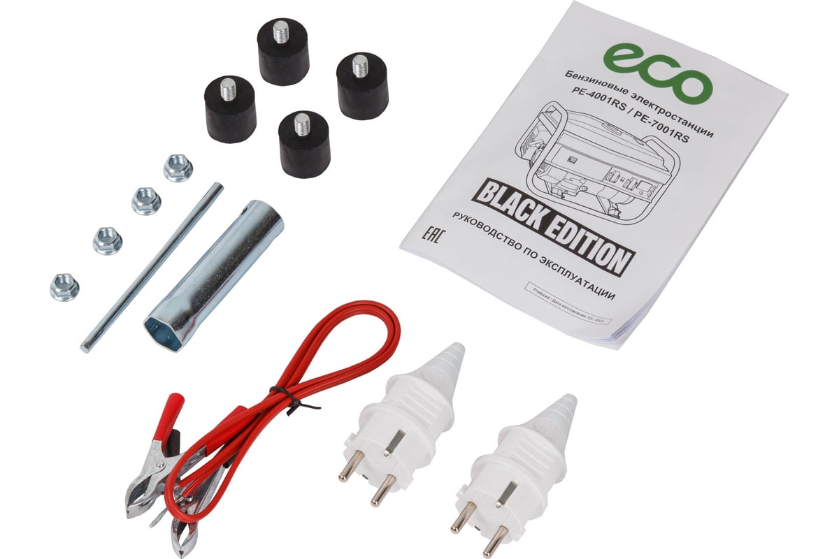 Бензиновый генератор Eco PE-4001RS Black Edition EC1565-1