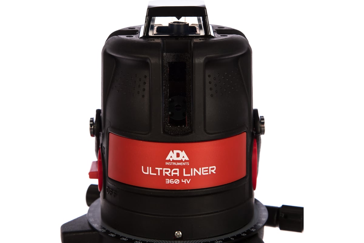 Лазерный уровень ADA ULTRALINER 360 4V Set А00477
