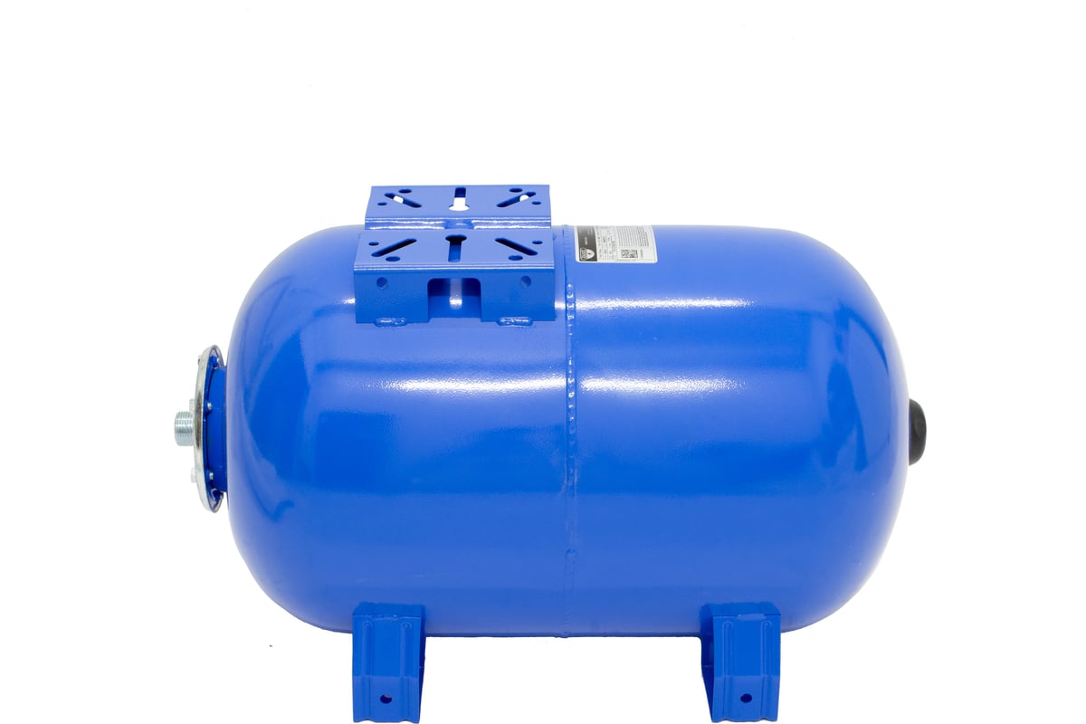 Гидроаккумулятор горизонтальный ULTRA-PRO 60 л, 10 Бар, 1" G, синий Zilmet 1100006005