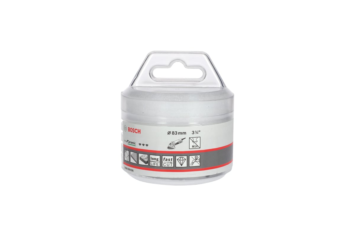 Алмазная коронка Dry Speed X-LOCK 83 мм Bosch 2608599026