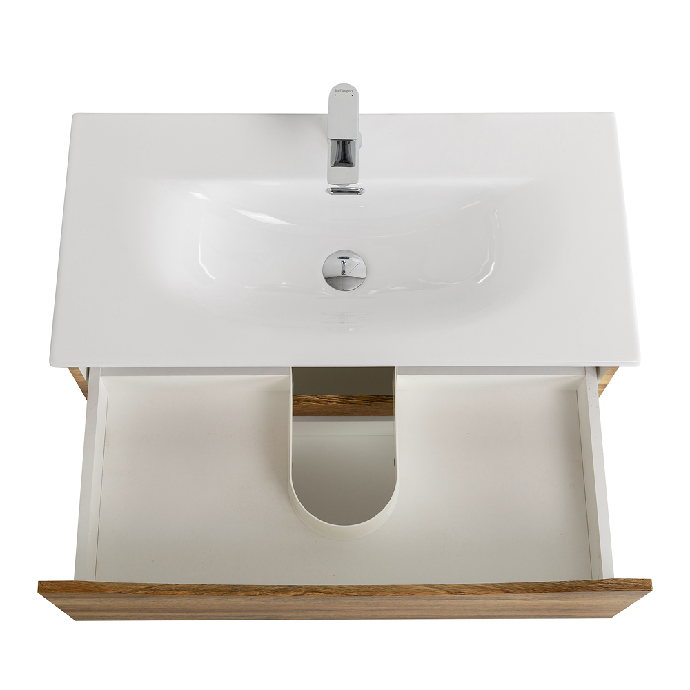 Мебель для ванной BelBagno Marino-Cer-Mini 70 см Rovere Rustico