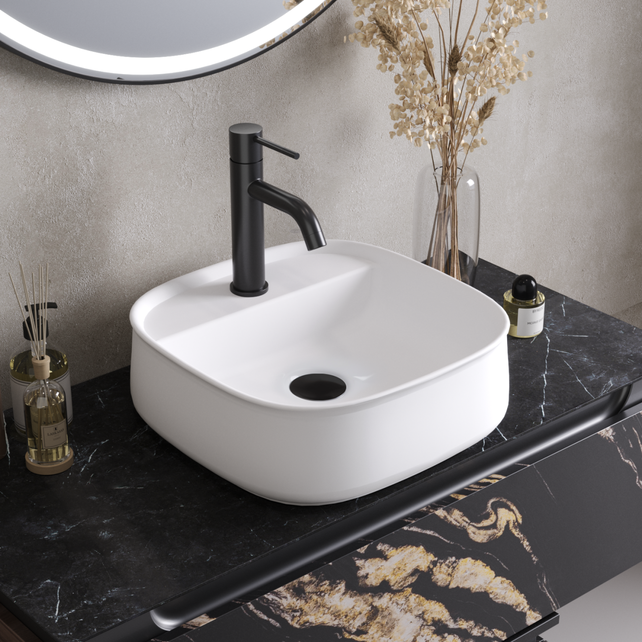 Раковина Cezares CZR-6581 42 см белый