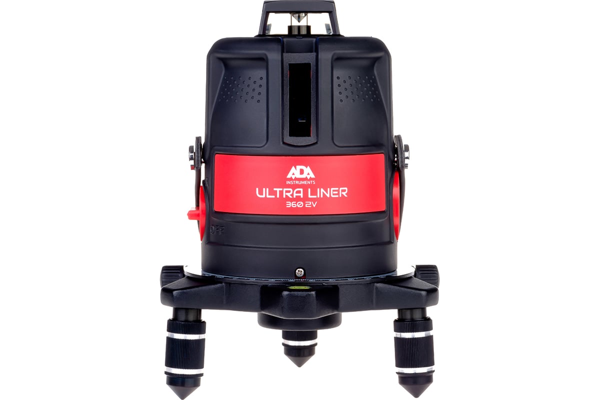 Лазерный уровень ADA ULTRALINER 360 2V с калибровкой А00467К
